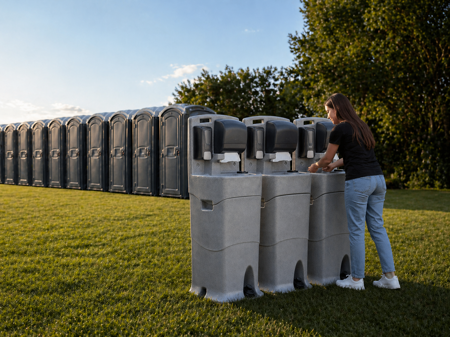 Handwashing station