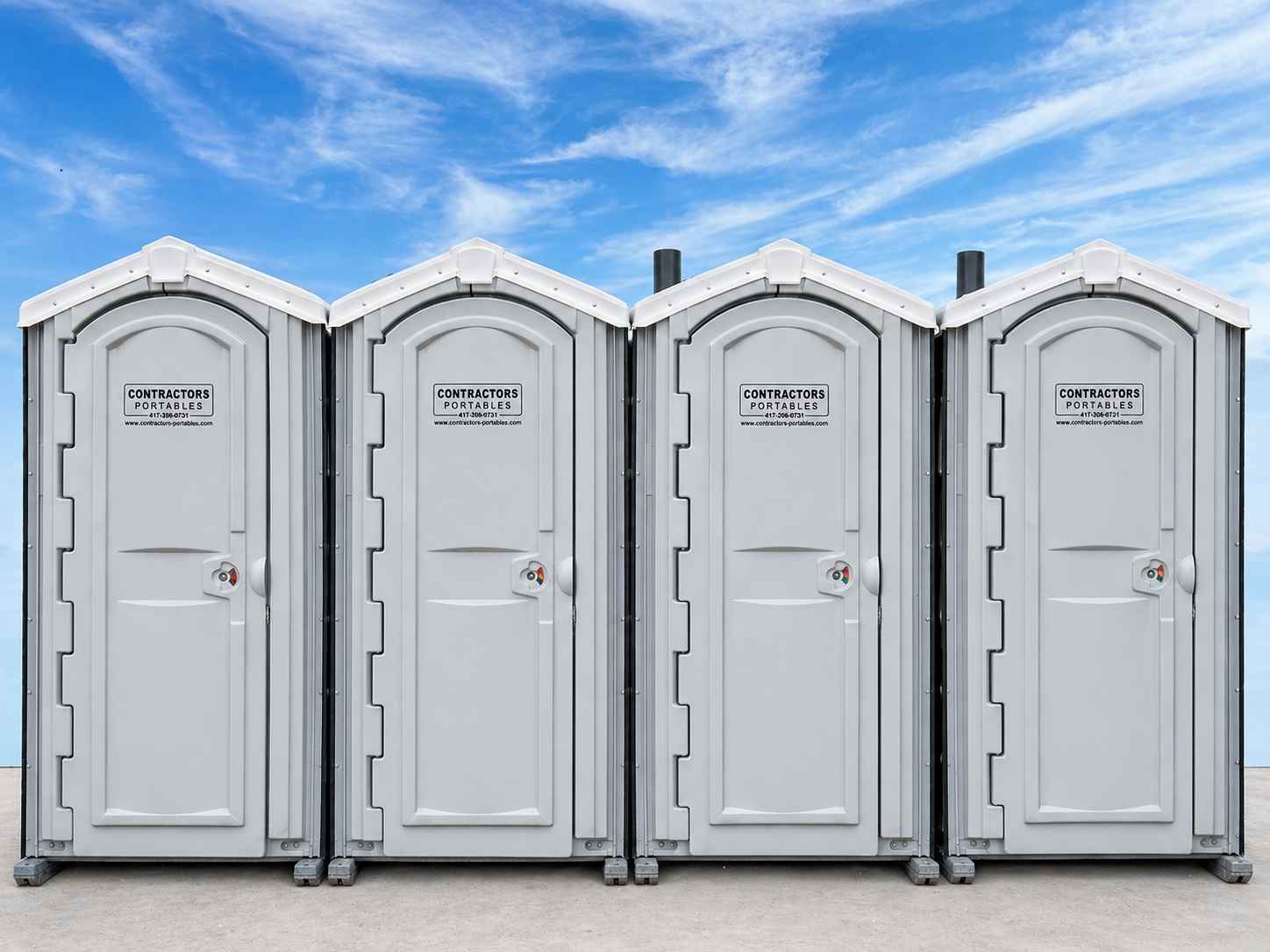 Standard portable restroom